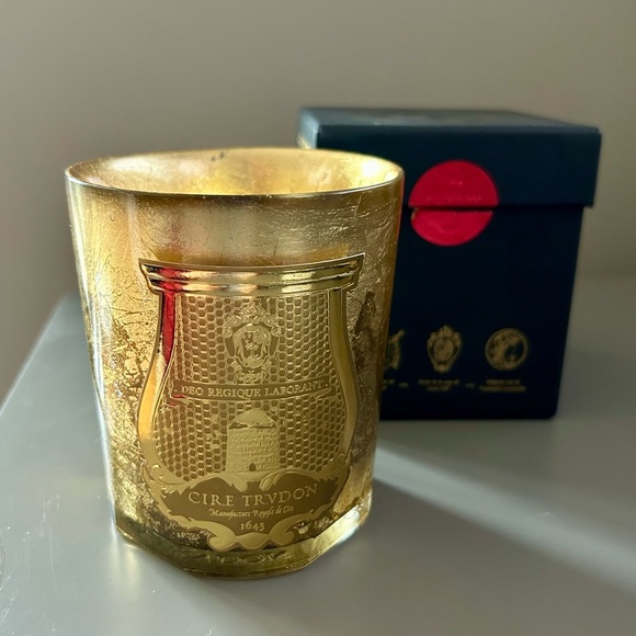 Cire Trudon Accents Cire Trvdon Nazareth Limited Edition Gold Leaf Candle Poshmark